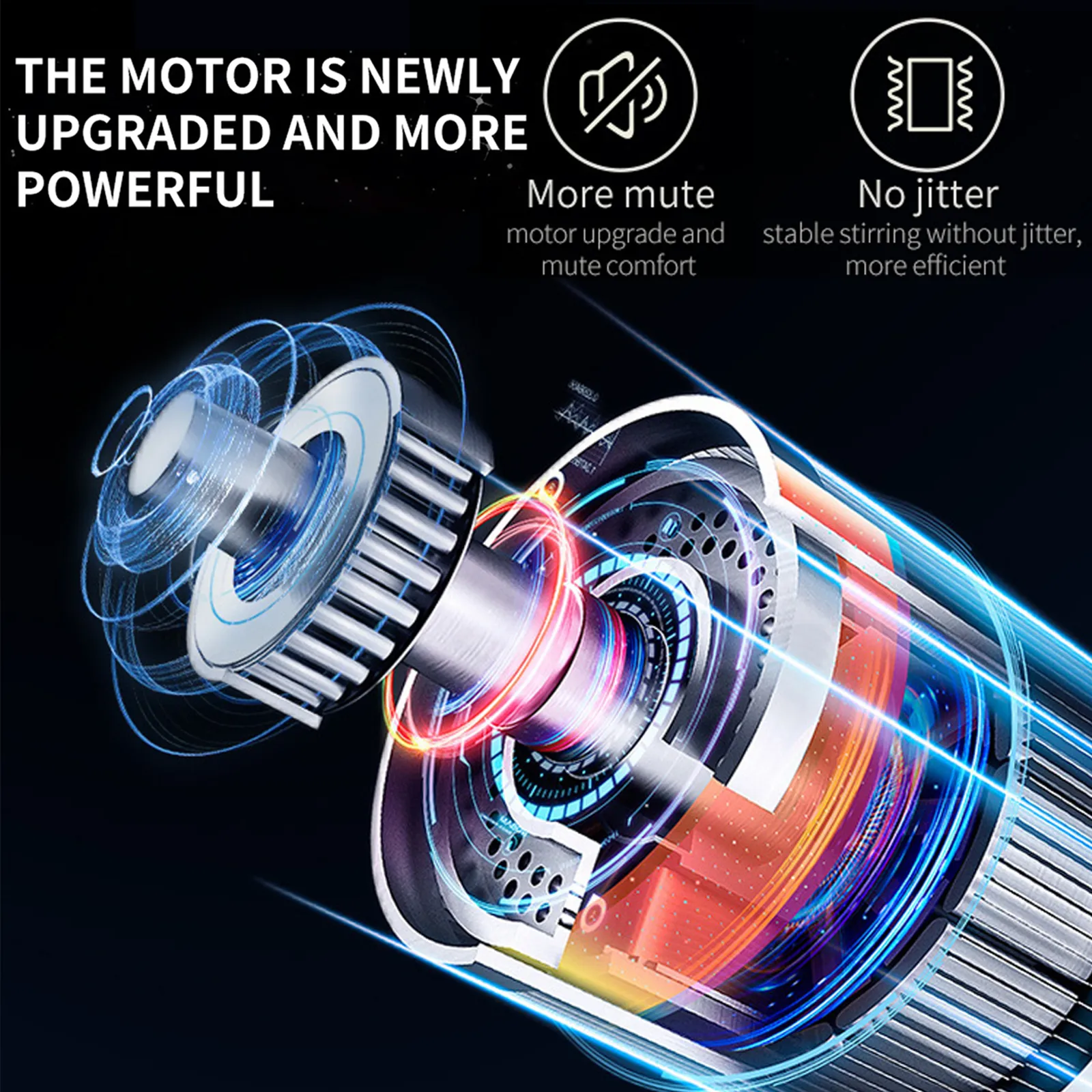 FrothCo upgraded quiet motor